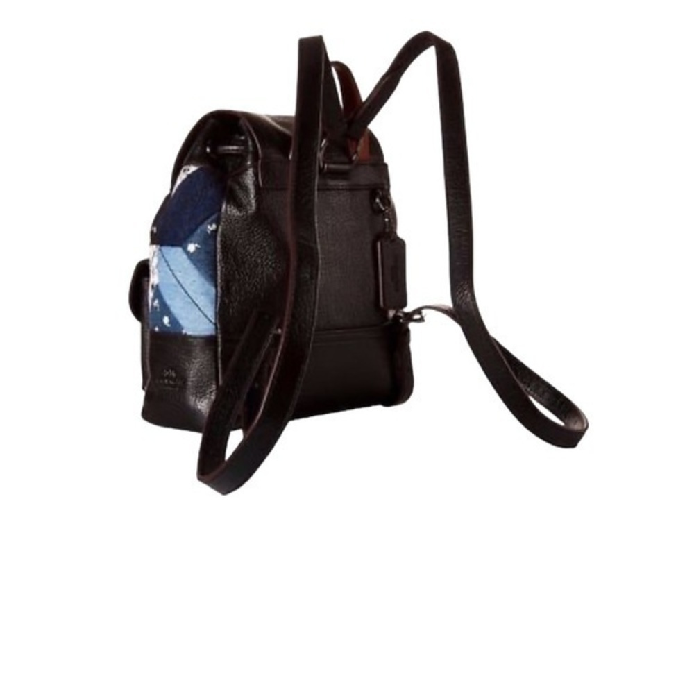 Coach Patchwork Turnlock Rucksack Backpack 37743 … - image 3